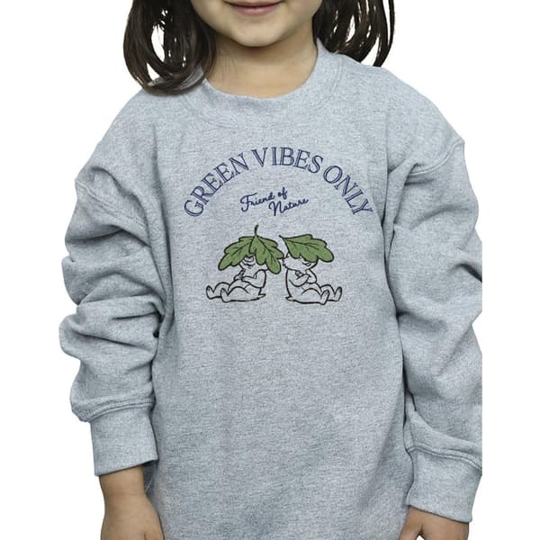 Disney Girls Chip ´n Dale Green Vibes Only Sweatshirt