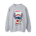 Miniatyrbild 1 av 4: Disney Dam/Tjej Lilo & Stitch Santa´s Here Sweatshirt