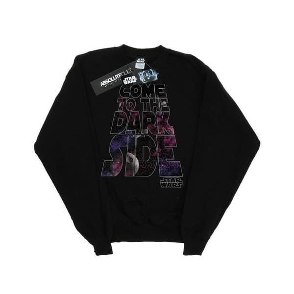 Star Wars Sweatshirt "Come To The Dark Side" för pojkar Black 5-6 Years