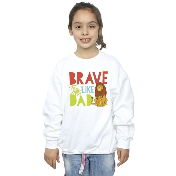 Disney Girls The Lion King Brave Like Dad Sweatshirt