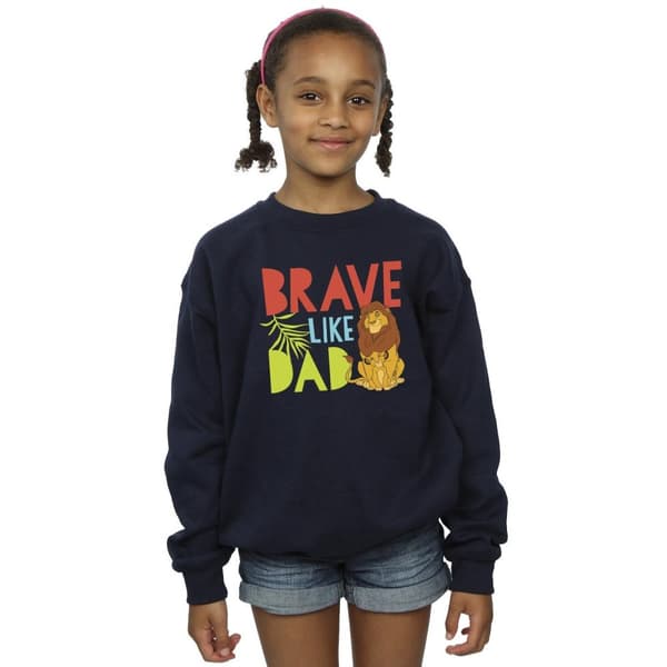 Disney Girls The Lion King Brave Like Dad Sweatshirt