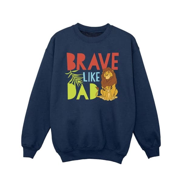 Disney Girls The Lion King Brave Like Dad Sweatshirt