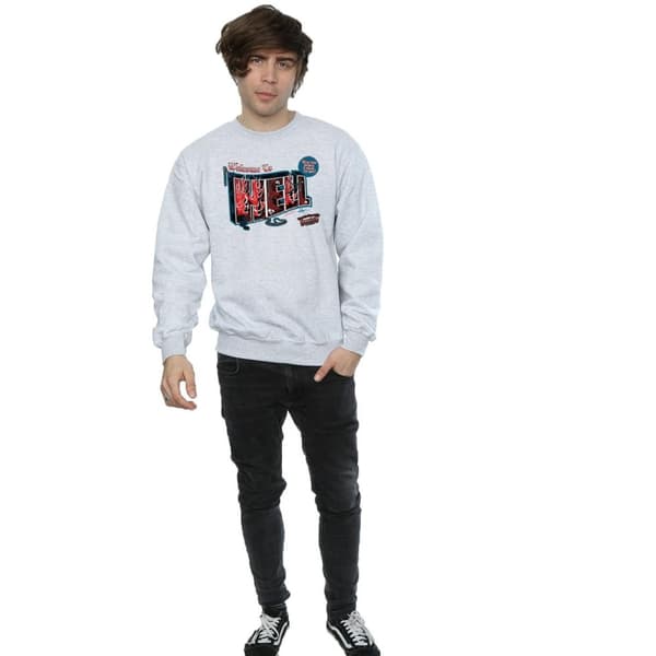 Supernatural Mens Welcome To Hell Sweatshirt