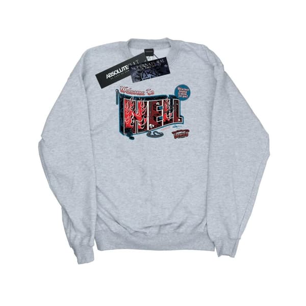 Supernatural Mens Welcome To Hell Sweatshirt
