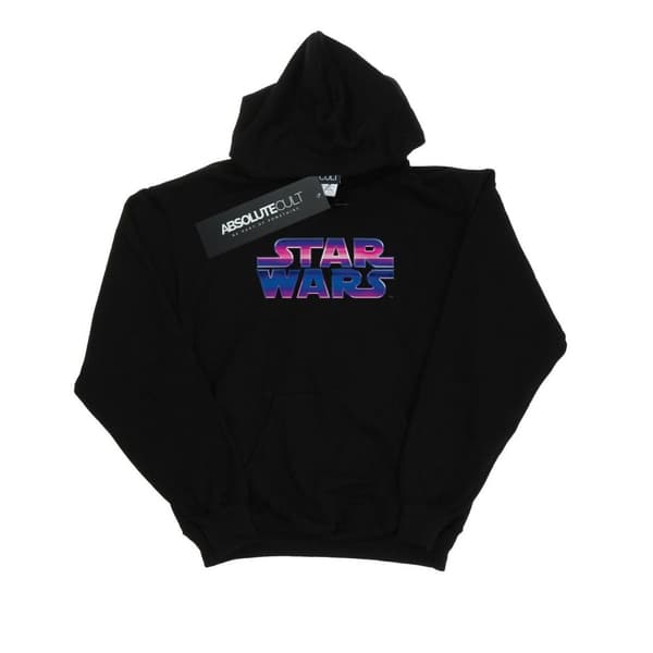 Star Wars Neon Logo Hoodie för herrar
