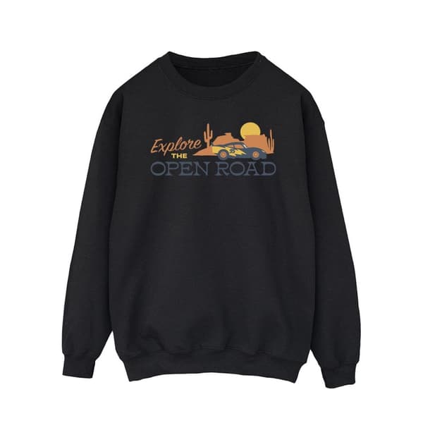 Disney Mens Cars Explore The Open Road Sweatshirt