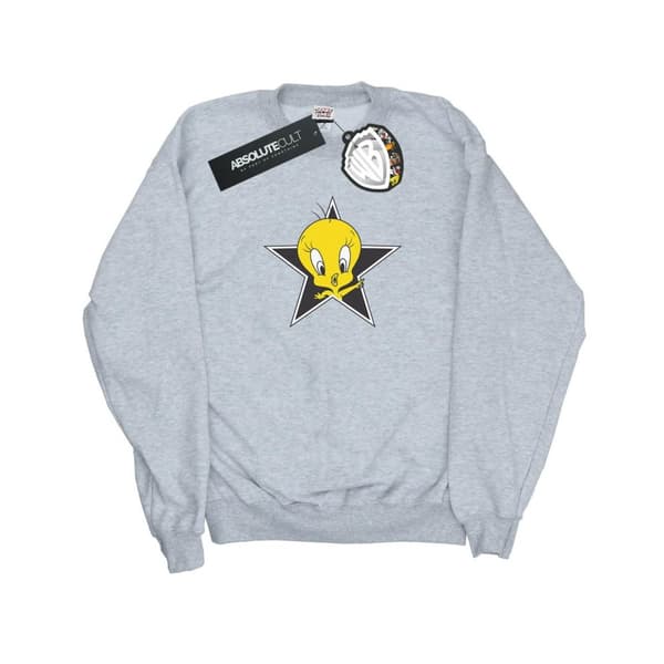Looney Tunes Sweatshirt med stjärnor från Tweety Pie - dam/dam