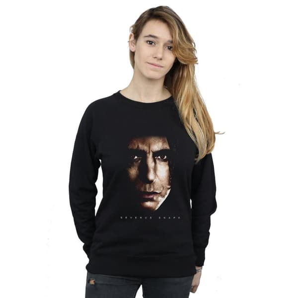 Harry Potter Sweatshirt med porträtt av Severus Snape för damer/damer