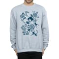 Miniatyrbilde 3 av 5: Disney Mens The Jugle Book Mowgli Tale Sweatshirt