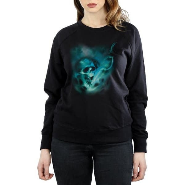 Harry Potter Womens/Ladies Voldemort Dark Mark Mist Sweatshirt