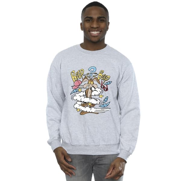 Looney Tunes Mens Coyote Daze Sweatshirt