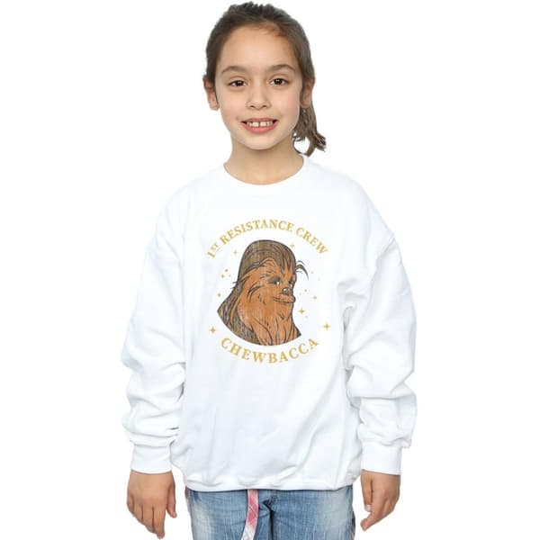 Star Wars: The Rise of Skywalker Girls Star Wars The Rise Of Skywalker Chewbacca First Resistance Crew Sweatshirt