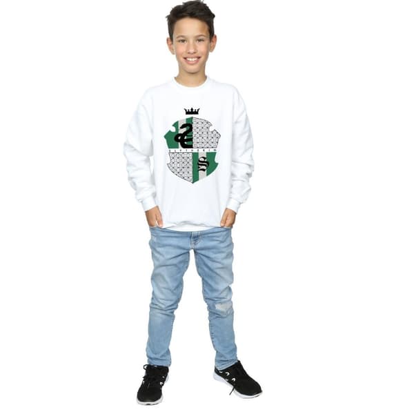 Harry Potter Sweatshirt med Slytherin-sköld för pojkar
