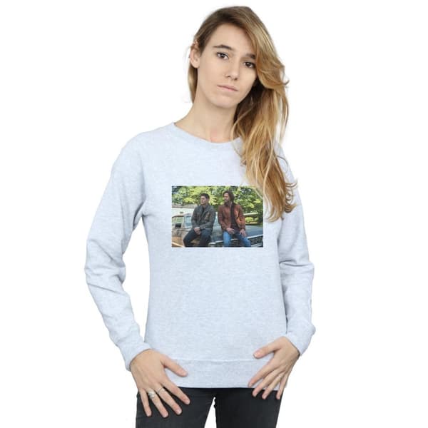 Supernatural Womens/Ladies Impala Brothers Sweatshirt