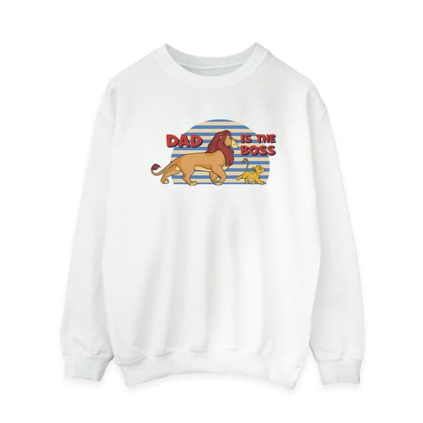 Disney Womens/Ladies The Lion King Dad Boss Sweatshirt