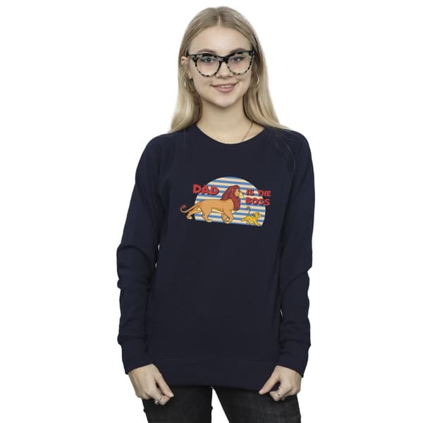 Disney Womens/Ladies The Lion King Dad Boss Sweatshirt