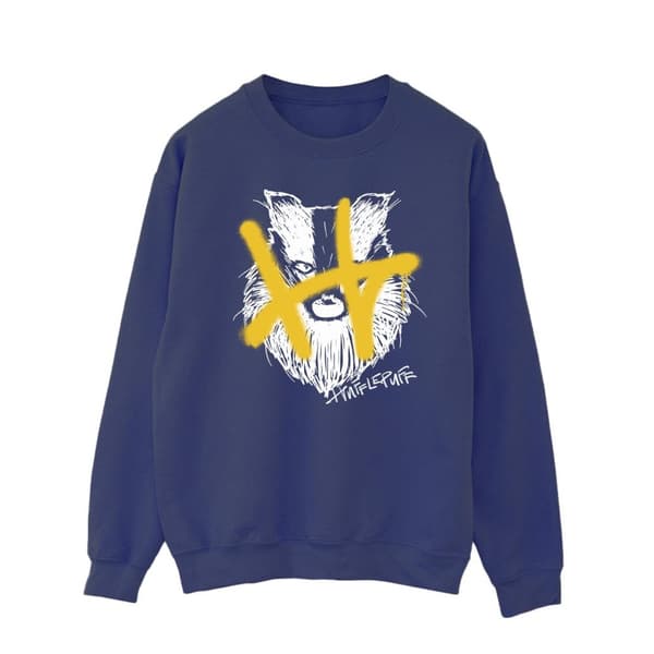 Harry Potter Hufflepuff Pop Spray-tröja för herrar