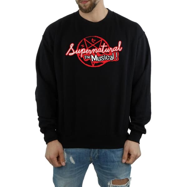 Supernatural Mens The Musical Sweatshirt