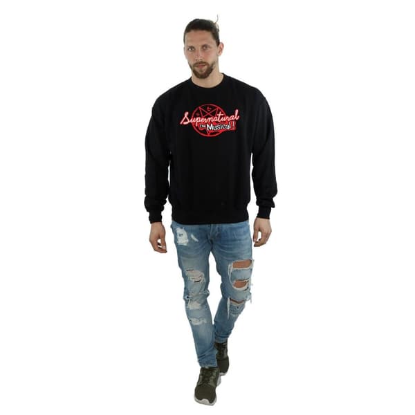 Supernatural Mens The Musical Sweatshirt