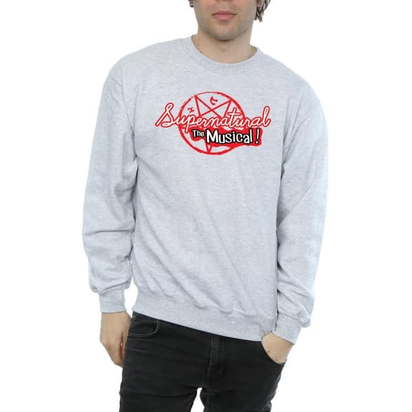 Supernatural Mens The Musical Sweatshirt