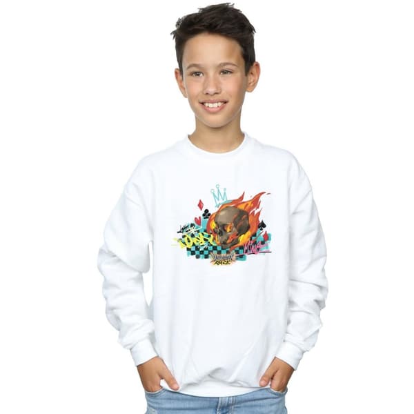 Disney Boys Wreck It Ralph Race Skull Sweatshirt
