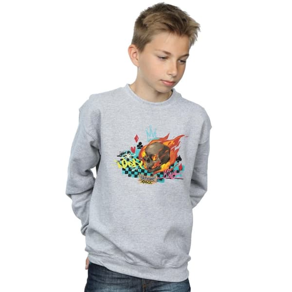 Disney Boys Wreck It Ralph Race Skull Sweatshirt
