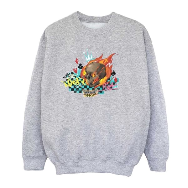 Disney Boys Wreck It Ralph Race Skull Sweatshirt