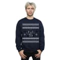 Miniatyrbilde 2 av 5: Star Wars Mens Christmas Darth Vader Fair Isle Sweatshirt