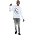 Miniatyrbillede 4 af 5: Looney Tunes Mens Bugs Bunny In Love Sweatshirt