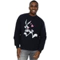 Miniatyrbillede 2 af 5: Looney Tunes Mens Bugs Bunny In Love Sweatshirt