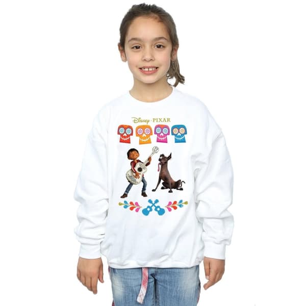 Disney Sweatshirt med Coco Miguel-logotyp för flickor