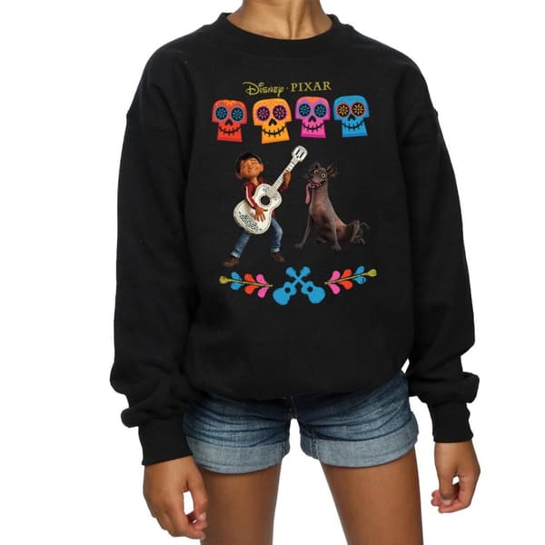 Disney Sweatshirt med Coco Miguel-logotyp för flickor
