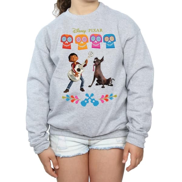 Disney Sweatshirt med Coco Miguel-logotyp för flickor