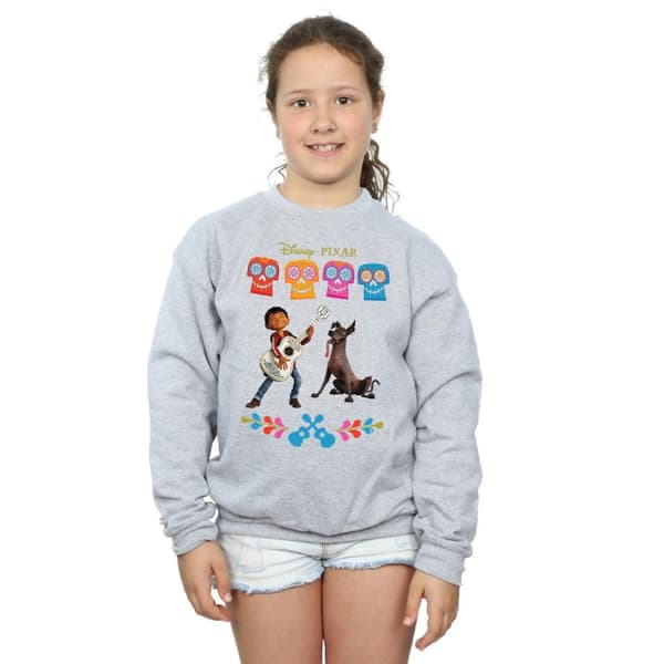 Disney Sweatshirt med Coco Miguel-logotyp för flickor