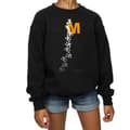 Miniatyrbild 3 av 5: Disney Musse Pigg-sweatshirt med klättringssilhuetter för flickor
