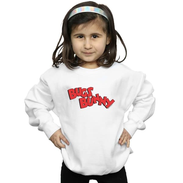 Looney Tunes Sweatshirt med Bugs Bunny-namn för flickor