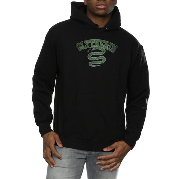 Harry Potter Mens Slytherin Sport Emblem Hoodie