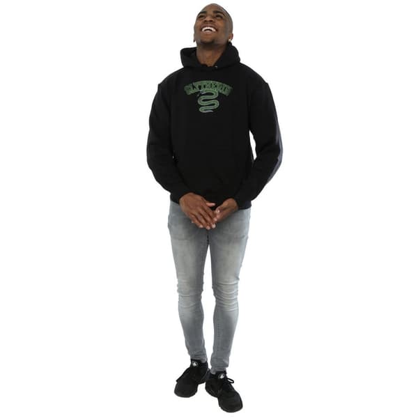 Harry Potter Mens Slytherin Sport Emblem Hoodie