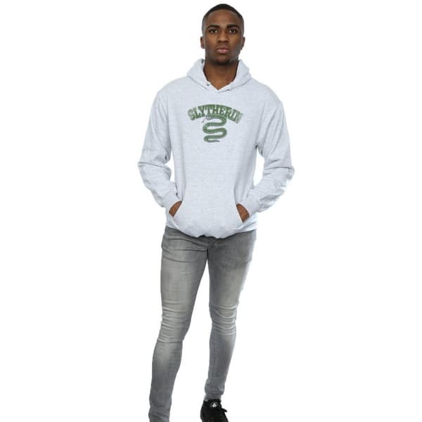 Harry Potter Mens Slytherin Sport Emblem Hoodie