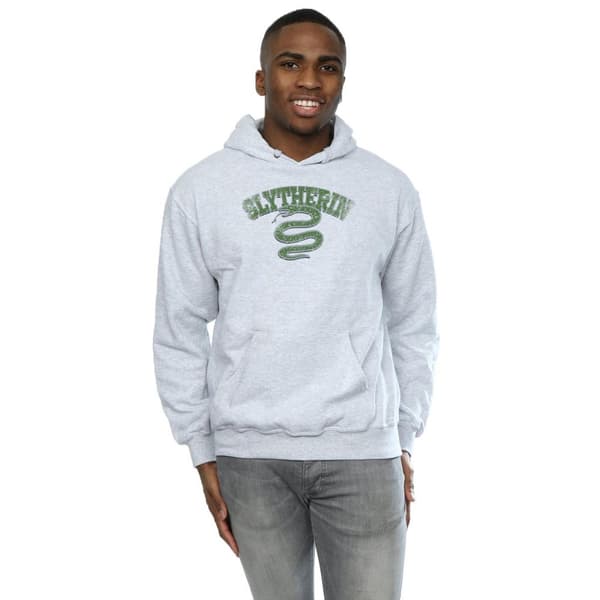Harry Potter Mens Slytherin Sport Emblem Hoodie