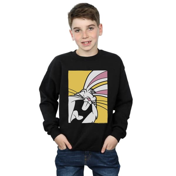 Looney Tunes Boys Bugs Bunny Laughing Sweatshirt