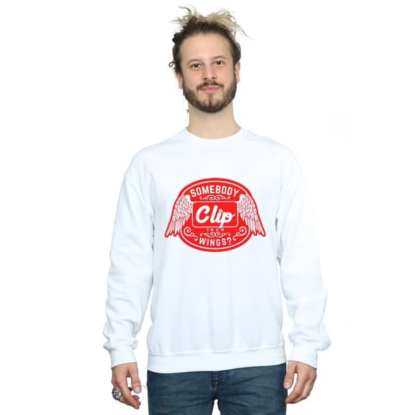 Supernatural Mens Clip Your Wings Sweatshirt