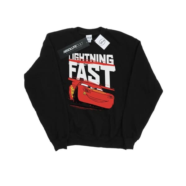 Disney Mens Cars Lightning Fast Sweatshirt