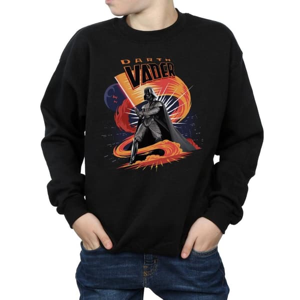Star Wars Boys Darth Vader Swirling Fury Sweatshirt