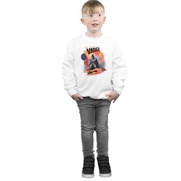 Star Wars Boys Darth Vader Swirling Fury Sweatshirt