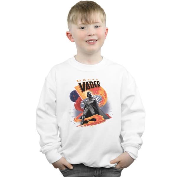 Star Wars Boys Darth Vader Swirling Fury Sweatshirt