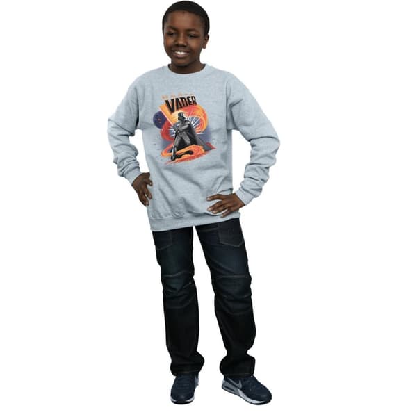 Star Wars Boys Darth Vader Swirling Fury Sweatshirt