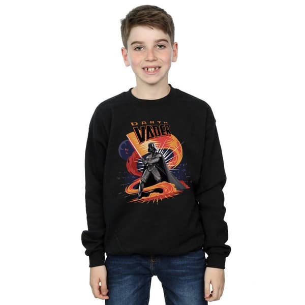 Star Wars Boys Darth Vader Swirling Fury Sweatshirt