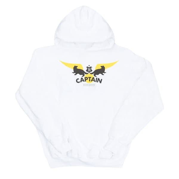Harry Potter Hufflepuff Captain Hoodie - herr White M