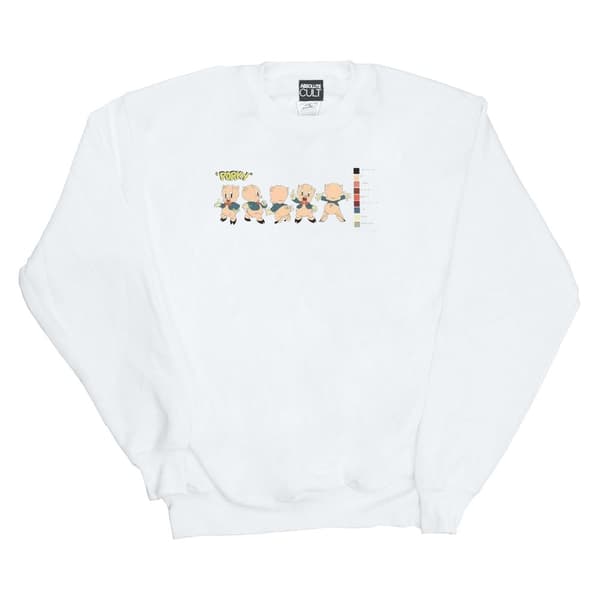 Looney Tunes Pojkar Porky Pig - Sweatshirt med färgkod